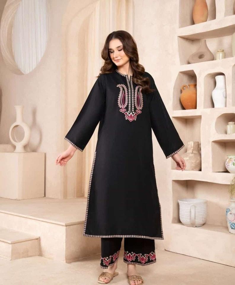 💃 Heavy Embroidery Long Length Dress 💃 - 3 Mind Collection