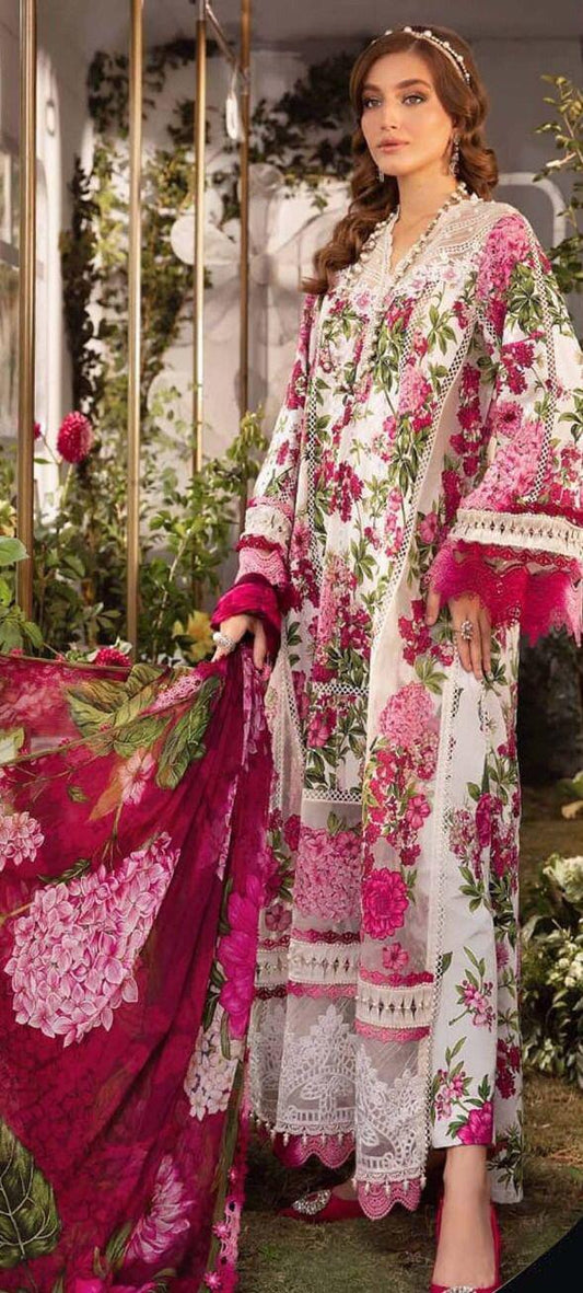 🌸 Maria B MPRINT LAWN COLLECTION 🌸 ✨ NEW CATALOG – MOST HIT DESIGN ✨ - 3 Mind Collection