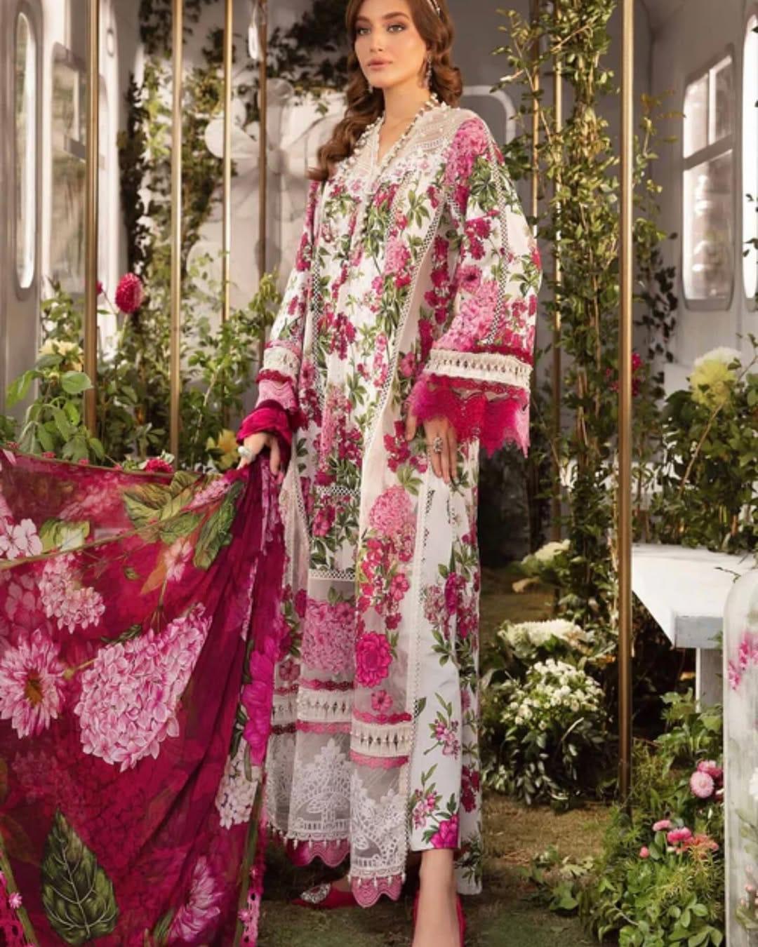 🌸 Maria B MPRINT LAWN COLLECTION 🌸 ✨ NEW CATALOG – MOST HIT DESIGN ✨ - 3 Mind Collection