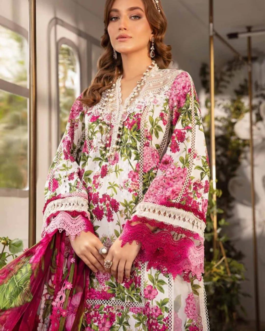 🌸 Maria B MPRINT LAWN COLLECTION 🌸 ✨ NEW CATALOG – MOST HIT DESIGN ✨ - 3 Mind Collection