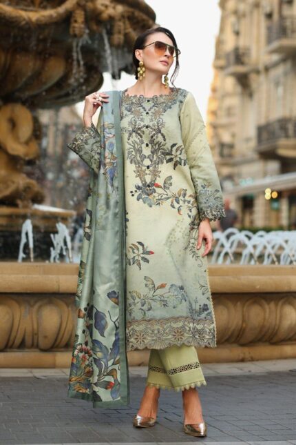 Rang Rasia – Luxury Digital Print Airjet Lawn 3PC Suit