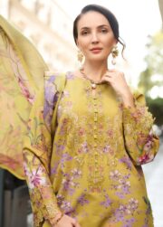 Rang Rasia – Luxury Digital Print Airjet Lawn 3PC Suit - Image 2