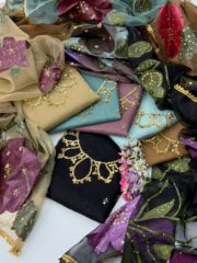 Premium Handwork Organza – Luxury 2PC Party Wear Dress - Image 8