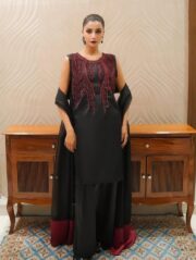 FPL Fancy Collection – Premium Luxury 3PC Party Wear Dress