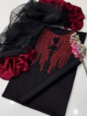 FPL Fancy Collection – Premium Luxury 3PC Party Wear Dress - Image 5