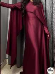 Full Sleeves Cap Shawl Maxi - Image 3