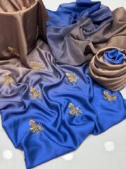 NEW LUXURY ARRIVAL 2026 (brown and blue digital tie-dye) - Image 2
