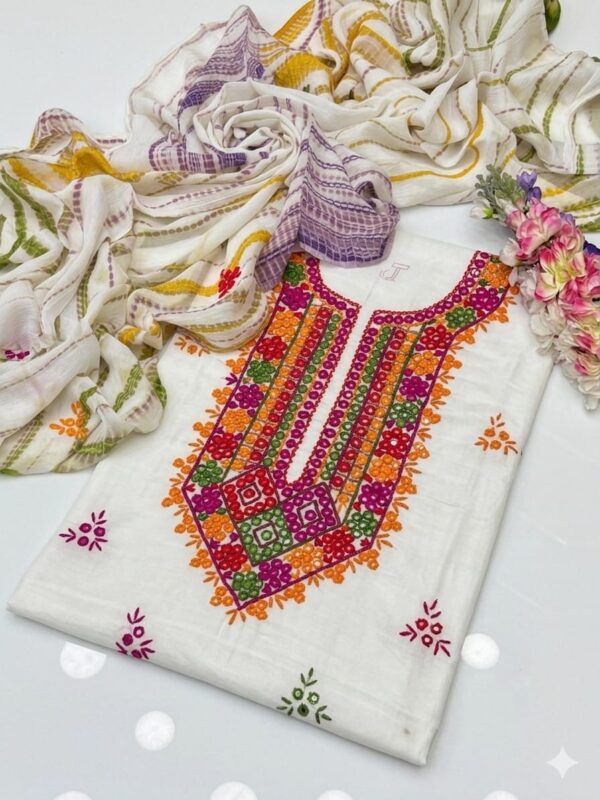 3 Piece Premium Unstitched Suit