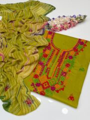 3 Piece Premium Unstitched Suit - Image 10