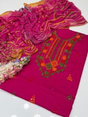 3 Piece Premium Unstitched Suit - Image 7