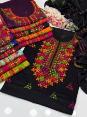 3 Piece Premium Unstitched Suit - Image 4