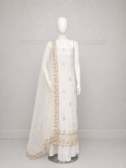 Premium Soft Net Fancy Suit 3 Piece – Full Heavy Embroidery - Image 11