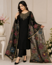 Premium Organza 2 Piece Luxury Dress for Women