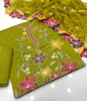 Anillas Premium Lawn Cotton 3 Piece Unstitched Suit - Image 14
