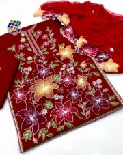 Anillas Premium Lawn Cotton 3 Piece Unstitched Suit - Image 13