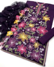 Anillas Premium Lawn Cotton 3 Piece Unstitched Suit - Image 11