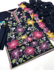 Anillas Premium Lawn Cotton 3 Piece Unstitched Suit - Image 10