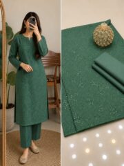 Premium Lawn Chikankari 2 Piece Unstitched Dress - Image 8
