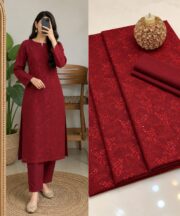 Premium Lawn Chikankari 2 Piece Unstitched Dress - Image 5