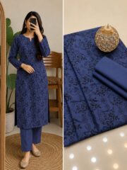 Premium Lawn Chikankari 2 Piece Unstitched Dress - Image 6