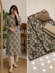 Premium Lawn Chikankari 2 Piece Unstitched Dress - Image 3