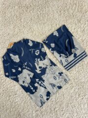 Premium Grip 2PC Printed Co-Ord Set for Women - Image 4