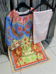 Doria Lawn Digital Printed Stitched 2PC Cord Set - Image 2