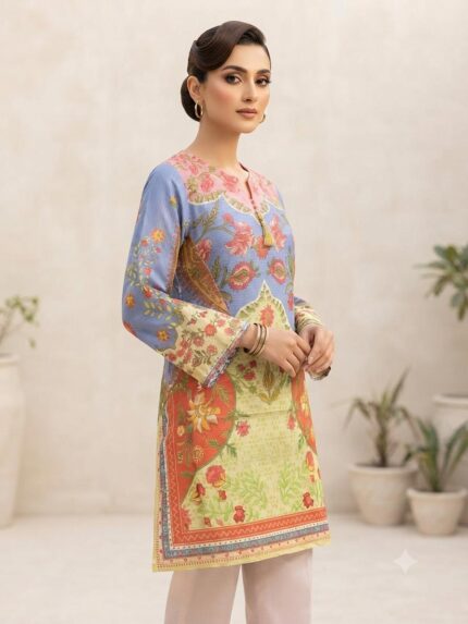 Doria Lawn Digital Printed Stitched 2PC Cord Set