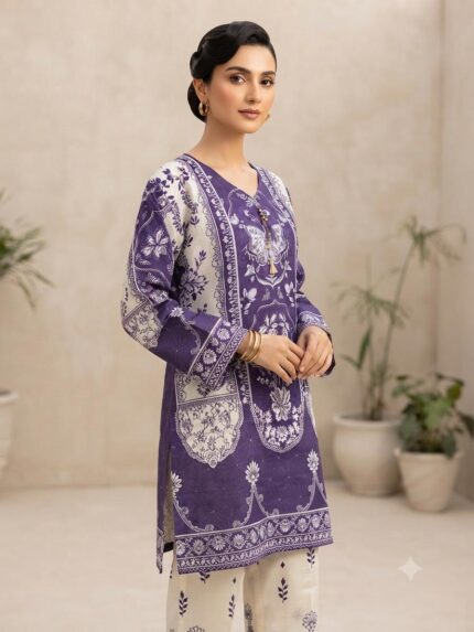 Doria Lawn Digital Printed Stitched 2PC Cord Set